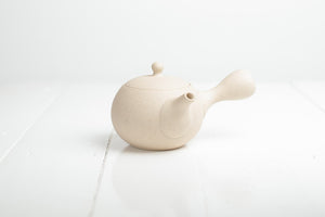 Kyusu Stone White 180ml - Tokoname